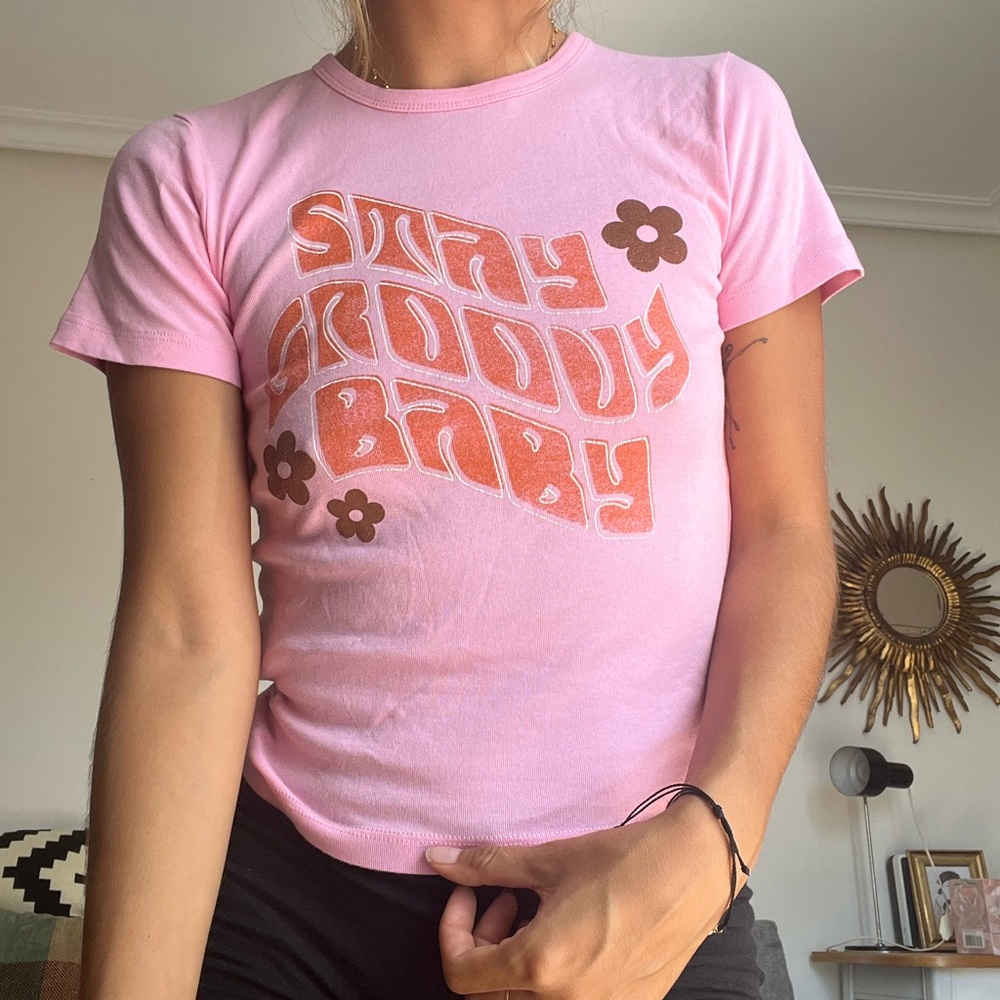 Pink t-shirt from urban outfitters with tags